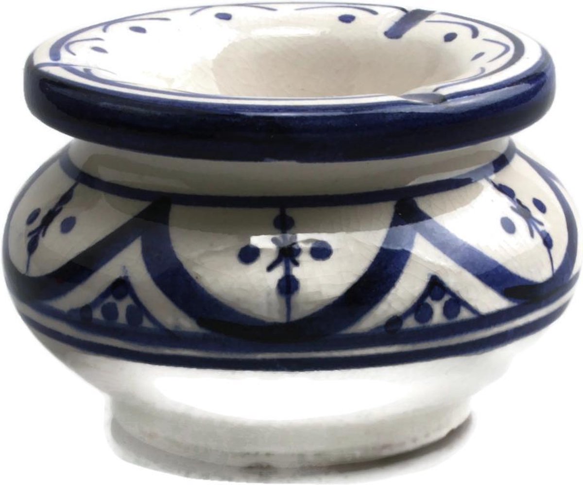 Mini asbak / asbak voor buiten / asbak met deksel / terrasasbak H 5 cm
