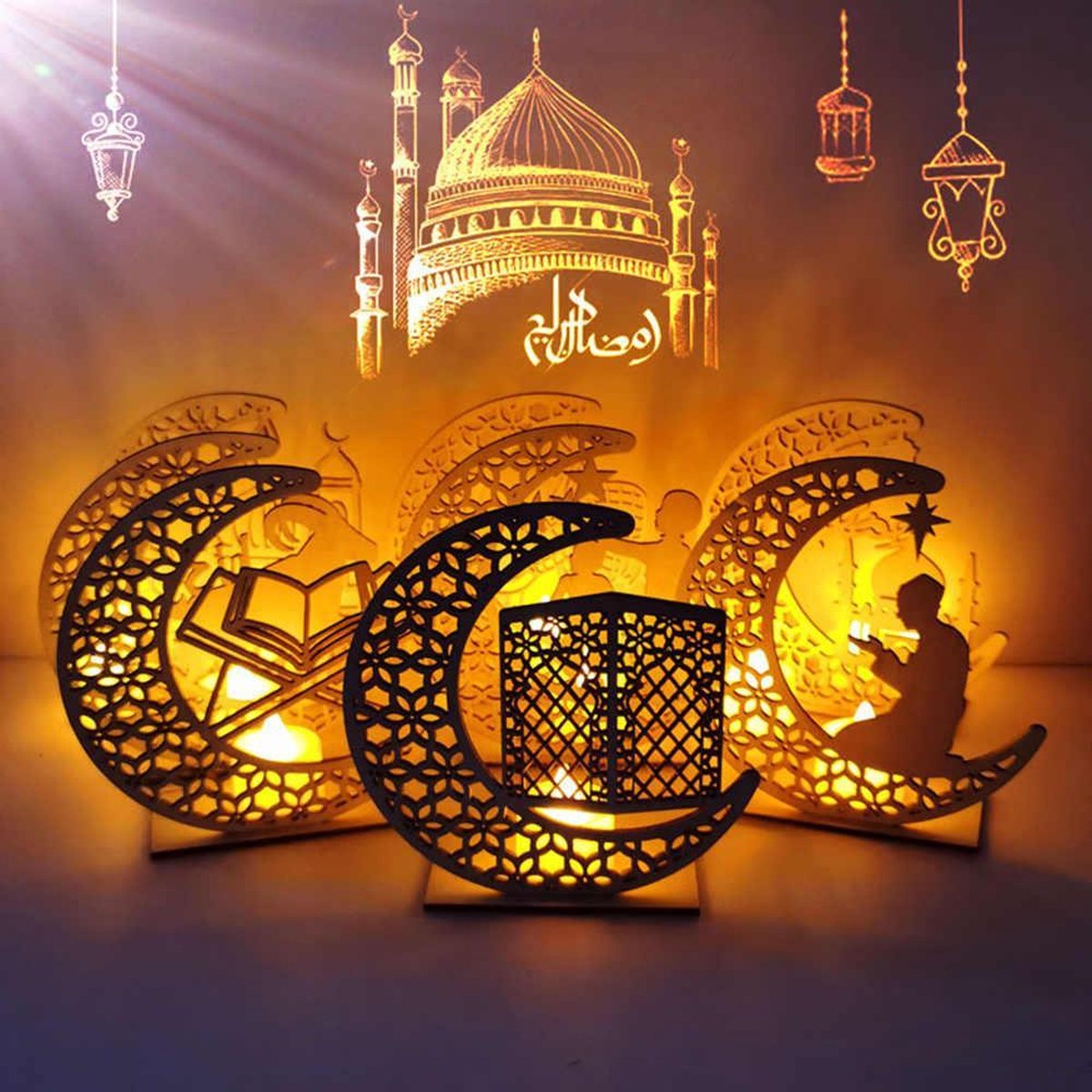 Ramadan Eid Decoratie Licht Voor Thuis Ramadan Mubarak
