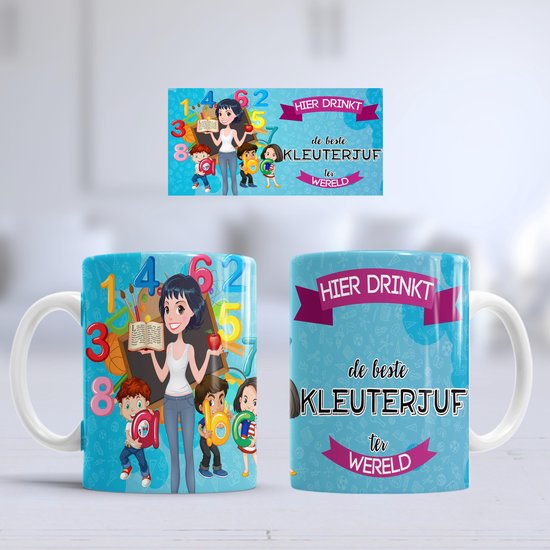 Tasse de professeur de maternelle