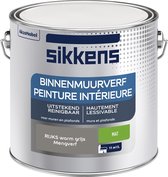 Sikkens Binnenmuurverf Mat - RIJKS kleuren - warm grijs - 2,5 L