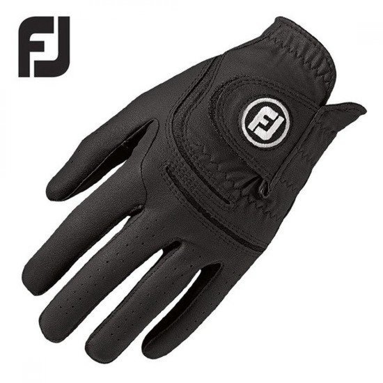 Footjoy Weathersof handschoen heren zwart, Rechterhandschoen voor een linkshandige speler mt. S van Footjoy — afbeelding 2