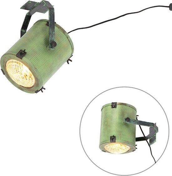 Industriële Plafondlamp - Vintage Retro 4 Lichte Kroonluchters
