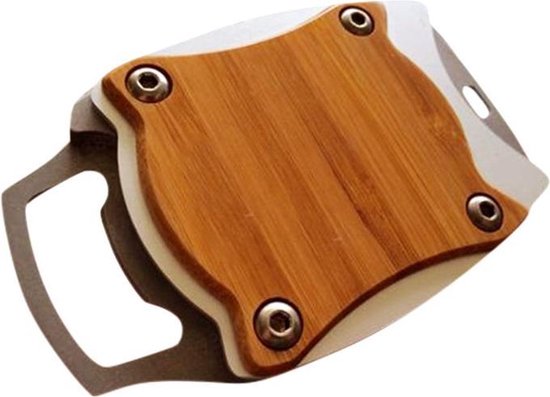 Viatel -Peut Ouvre Topless - Anti Cut Edge - Ouvre - boîte multifonctions - Ouvre - boîte - Ouvre - boîte en Wood Topless-Bar Tool- Safe Cut ouvre - boîte ouvre la boîte dans son ensemble, 8-19 Oz boissons Cans