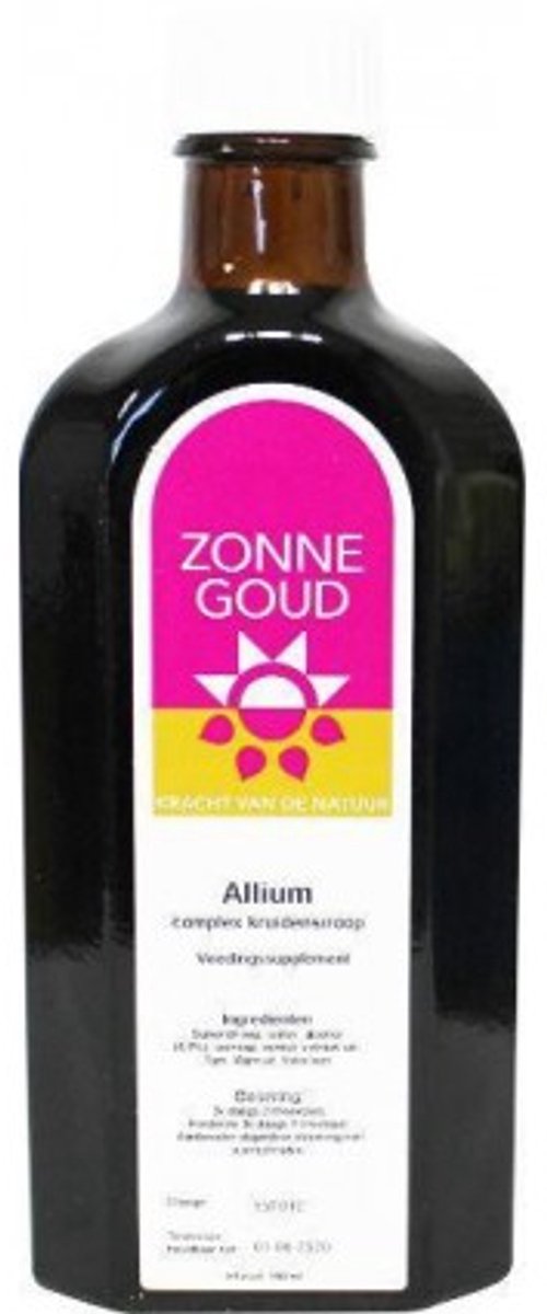 Allium Siroop Zonnegoud