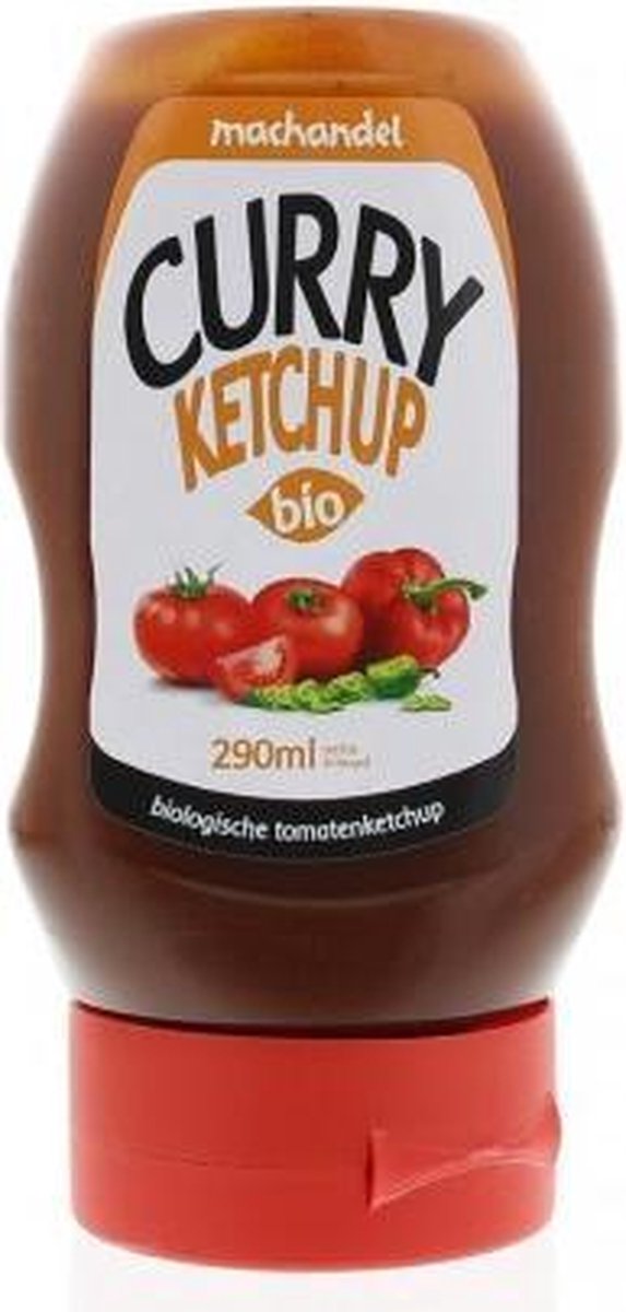Machandel Curry ketchup BIO fles 290 gram