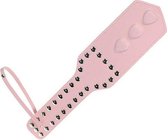 Naughty - Grrl Toyz - Pink Play - Heart Paddle - Kinky Paddle - Kinky Whipp - Hartvormige Paddle