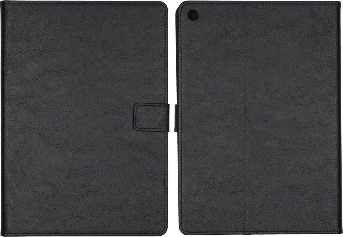 Hoesje geschikt voor iPad 10.2 inch 2020 8e generatie Luxe Kunstleer Standaard Inklapbaar Smart Cover Book Case
