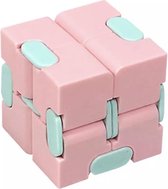Fidget Cube - Infinity cube Roze  – Fidget toy – Fidgets - speelgoed jongens – speelgoed meisjes – Anti stress – Pop it – Fidget pad – stressbal – Friemelkubus – Friemel kubus – Tiktok – Fidg