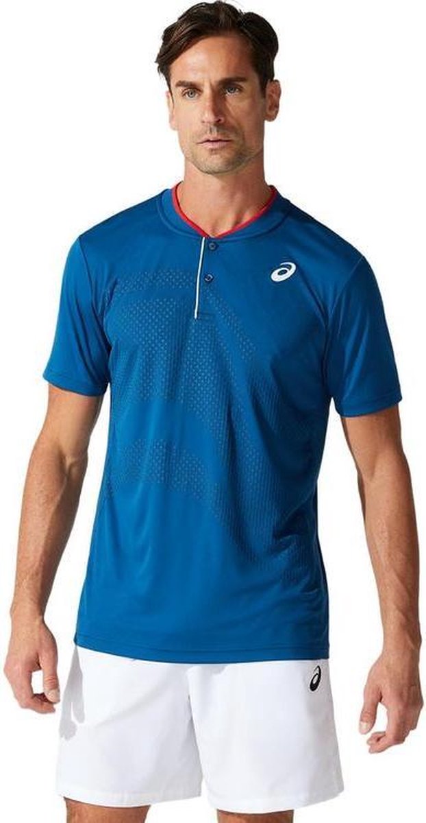 Asics Court GPX Tennis Polo Shirt Heren - Maat M | bol.com