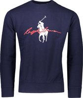 Polo Ralph Lauren  Sweater Blauw Normaal - Maat S - Heren - Lente/Zomer Collectie - Katoen;Polyester