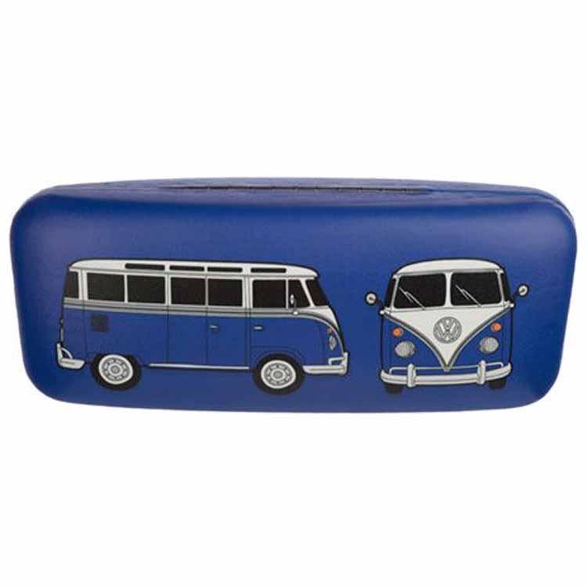 Brillenkoker Volkswagen T1 Kampeerbus blauw