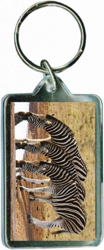 Sleutelhanger Zebra