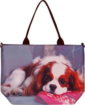 Handtas groot King Charles Spaniel