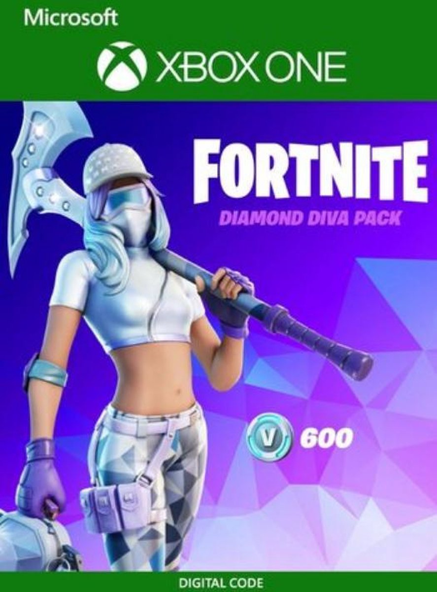 Fortnite Daimond Diva Pack - Fortnite Bundel Xbox One - 600 V-Bucks - Download Code