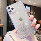 iPhone 11 Hoesje Transparant Glitter