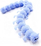 Hoogwaardige Lieve Rups Fidget / Noodle Rups / Rups Toy | Rekbare Rups | Anti Stress Fidget | Blauw