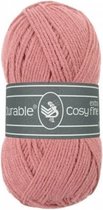 5 x Durable Cosy extra fine vintage pink - roze (225) - acryl en katoen garen - 50 grams - pendikte 3 a 3,5mm