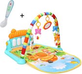 Interactief speelkleed met boog / babygym /  Nu tijdelijk met uniek lepeltje met temperatuursensor