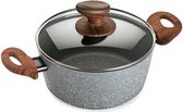Kookpot met Deksel Aluminium (20 x 9,5 x 20 cm)