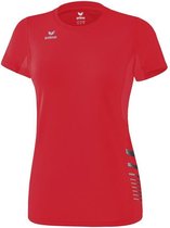 Erima Race Line 2.0 Running T-Shirt Dames Rood Maat 34