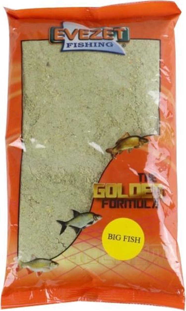 Evezet The Golden Formula - Big Fish Karper - 1kg - Bruin