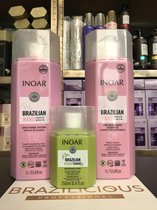 INOAR Nano Protein 2 x 1000 ml & Gratis inoar Argan oil kit