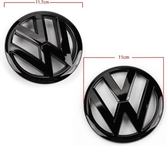 VW Volkswagen POLO 6R - Logo embleem - Volkswagen - Polo - 6R - Grill Badge  - Glans... | bol.com