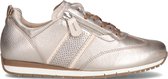 Gabor 338 Lage sneakers - Leren Sneaker - Dames - Beige - Maat 40,5
