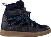 Bear & Mees B&m Snowboats Veterboots - Laarzen Met Veters - Meisjes - Blauw - Maat 33