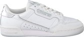 adidas Continental 80 W Dames Sneakers - Cloud White/Cloud White/Silver Met. - Maat 37 1/3