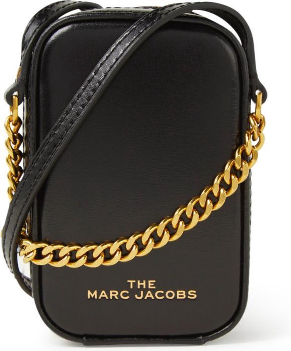 Marc Jacobs The Mini Vanity Dames Crossbodytas - Zwart | bol