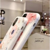 Transparant Bloemen Siliconen Hoesje voor je iPhone 11 Pro - SKAJ Shock Proof Cover Case