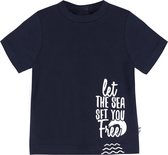 Ducky Beau - T shirt Navy - Maat 86