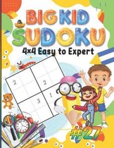 Big Kid Sudoku 4 x 4 Easy to Expert