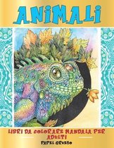 Libri da colorare Mandala per adulti - Papel grueso - Animali