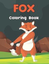 Fox Coloring Book