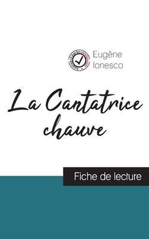 La Cantatrice chauve de Eugène Ionesco (fiche de lecture et ... - cover