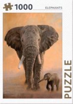 Puzzel - Elephants - Rebo - 1000 stukjes