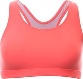 Sportbh - Sportjock- sporttop- cup ABC- S- omvang 60-70- neon coral