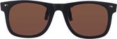 Revex - Wayfarer Clip-On Zonnebril - Bril opklapbare voorhanger - voor over je gewone bril