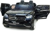 2-Persoons Mercedes Benz GLS63 AMG 12V Elektrische kinderauto | accu auto voor kinderen Met Leren zitje, Rubberen Banden, 4×4, AIRCO en Afstandsbediening (Zwart)