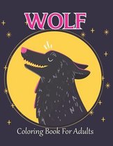 Wolf Coloring Book For Adults