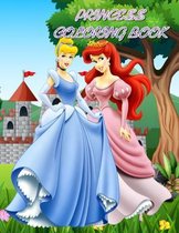 Princess Coloring Book: Great Coloring Pages for Kids! - Cute Princess Coloring Book, Perfect for Girls