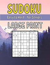 Easy to Hard Large Print Sudoku for Seniors