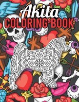 Akita Coloring Book