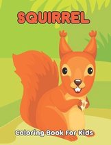 Squirrel Coloring Book For Kids