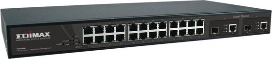 Edimax ES-5224RM+ Gigabit Ethernet Switch - 24 poorten