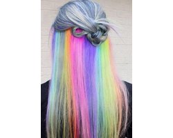 Haar extension Hair extensions complete set met 6 verschillende kleuren |  bol.com