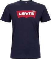 Levi's Housemarked - Heren t-shirt korte mouw - Ronde hals - Regular fit - 100% katoen - Navy - M