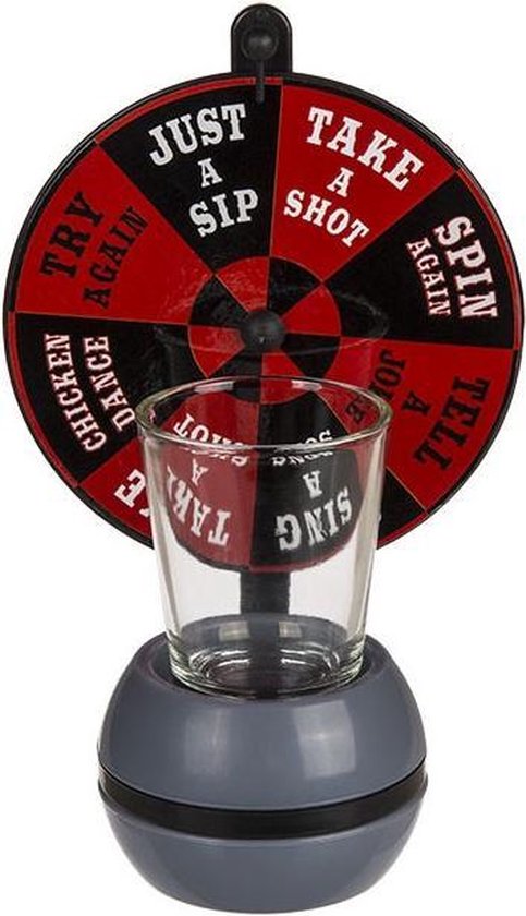 Wheel of shots, la roue des shooter jeu d'alcool pour soirées